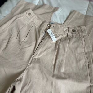 NWT Madewell Harlow Wide Leg Pant in Drapey Twill Size 00